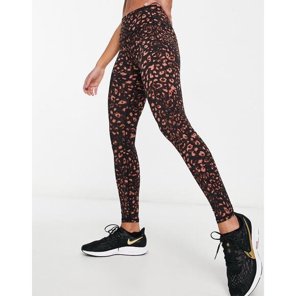Varley Luna Leggings in Textured Animal Print - Picture 2 of 5